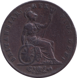 1826 HALFPENNY ( GVF ) - Halfpenny - Cambridgeshire Coins