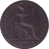 1826 HALFPENNY ( GVF ) - Halfpenny - Cambridgeshire Coins