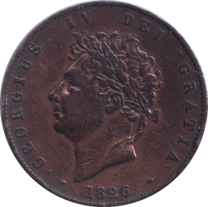 1826 HALFPENNY ( GVF ) - Halfpenny - Cambridgeshire Coins