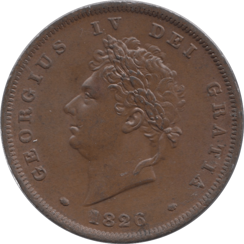 1826 PENNY ( AUNC ) 2 - Penny - Cambridgeshire Coins