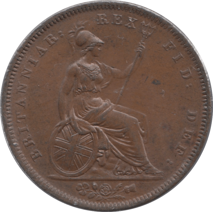 1826 PENNY ( AUNC ) 2 - Penny - Cambridgeshire Coins