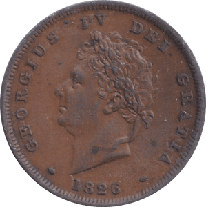 1826 PENNY ( EF ) - Penny - Cambridgeshire Coins