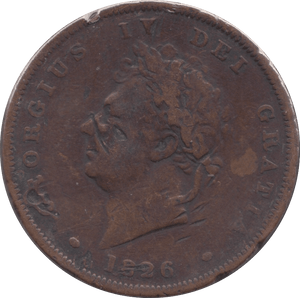 1826 PENNY ( FAIR ) 8 - Penny - Cambridgeshire Coins