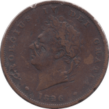 1826 PENNY ( FAIR ) 8 - Penny - Cambridgeshire Coins