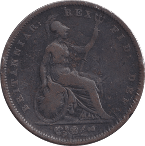 1826 PENNY ( NF ) - PENNY - Cambridgeshire Coins