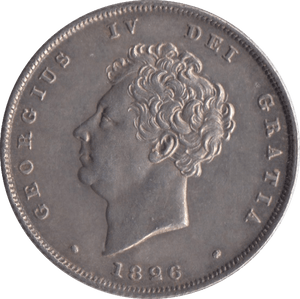 1826 SHILLING ( AUNC ) - Shilling - Cambridgeshire Coins