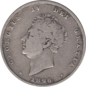 1826 SHILLING ( FINE ) - Shilling - Cambridgeshire Coins