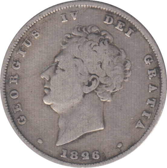 1826 SHILLING ( FINE ) - Shilling - Cambridgeshire Coins