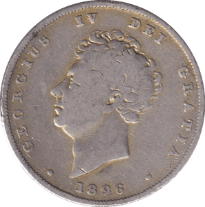 1826 SHILLING ( FINE ) - Shilling - Cambridgeshire Coins