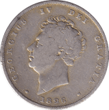 1826 SHILLING ( FINE ) - Shilling - Cambridgeshire Coins