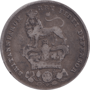 1826 SHILLING ( FINE ) - Shilling - Cambridgeshire Coins