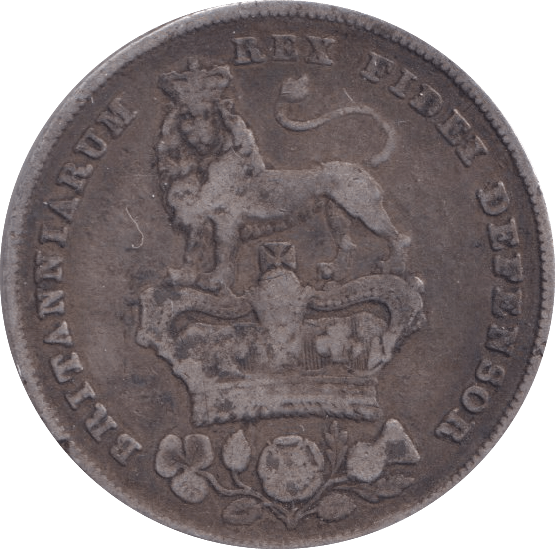 1826 SHILLING ( FINE ) - Shilling - Cambridgeshire Coins