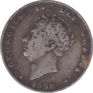 1826 SHILLING ( FINE ) - Shilling - Cambridgeshire Coins