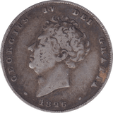 1826 SHILLING ( FINE ) - Shilling - Cambridgeshire Coins