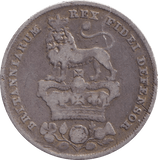 1826 SHILLING ( FINE ) - Shilling - Cambridgeshire Coins
