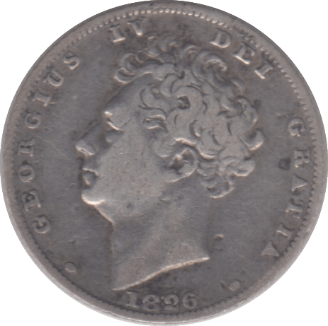 1826 SIXPENCE ( FINE ) - Sixpence - Cambridgeshire Coins