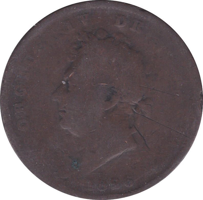 1826 PENNY ( POOR ) - Penny - Cambridgeshire Coins