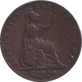 1827 HALFPENNY ( FINE ) - Halfpenny - Cambridgeshire Coins