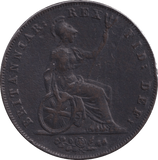 1827 HALFPENNY ( GF ) - Halfpenny - Cambridgeshire Coins