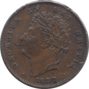 1827 ONE THIRD FARTHING ( EF ) - One Third Farthing - Cambridgeshire Coins
