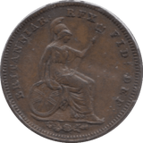 1827 ONE THIRD FARTHING ( EF ) - One Third Farthing - Cambridgeshire Coins