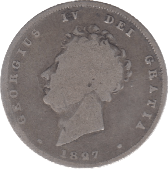 1827 SHILLING ( FAIR ) 13 - Shilling - Cambridgeshire Coins