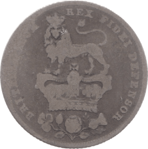 1827 SHILLING ( FAIR ) 13 - Shilling - Cambridgeshire Coins