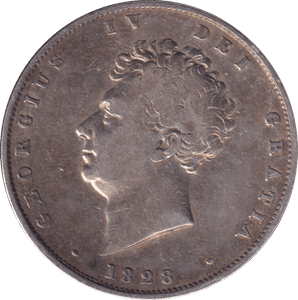 1828 HALFCROWN ( GF ) - Halfcrown - Cambridgeshire Coins