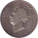 1828 HALFCROWN ( GF ) - Halfcrown - Cambridgeshire Coins