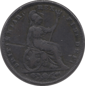 1829 FARTHING ( GF ) 1 - Farthing - Cambridgeshire Coins
