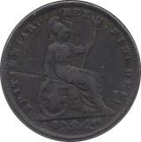 1829 FARTHING ( GF ) 1 - Farthing - Cambridgeshire Coins