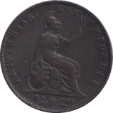 1829 FARTHING ( VF ) - Farthing - Cambridgeshire Coins