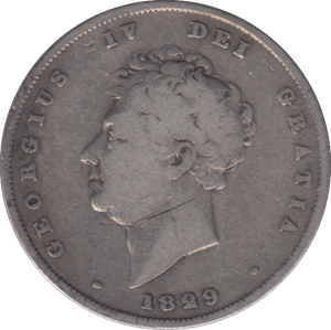 1829 SHILLING ( FINE ) - Shilling - Cambridgeshire Coins