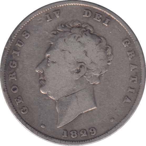 1829 SHILLING ( FINE ) - Shilling - Cambridgeshire Coins