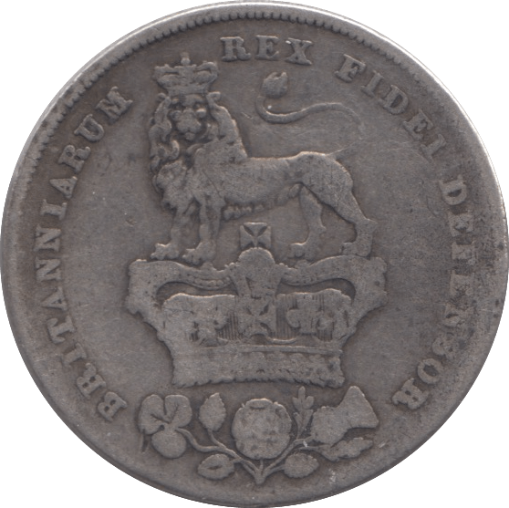 1829 SHILLING ( FINE ) - Shilling - Cambridgeshire Coins