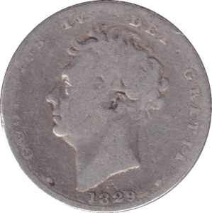 1829 SIXPENCE ( FAIR ) - sixpence - Cambridgeshire Coins