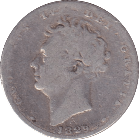 1829 SIXPENCE ( FAIR ) - sixpence - Cambridgeshire Coins