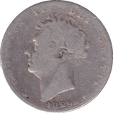 1829 SIXPENCE ( FAIR ) - sixpence - Cambridgeshire Coins