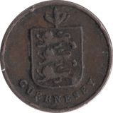 1830 1 DOUBLE GUERNSEY - WORLD COINS - Cambridgeshire Coins