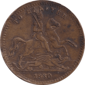 1830 BRITISH HANOVER TOKEN - OTHER TOKENS - Cambridgeshire Coins