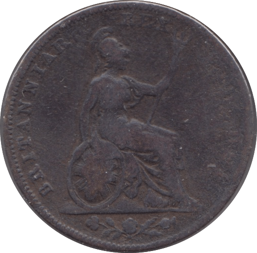 1830 FARTHING ( EF ) - Cambridgeshire Coins