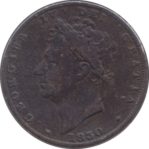 1830 FARTHING ( EF ) - Cambridgeshire Coins