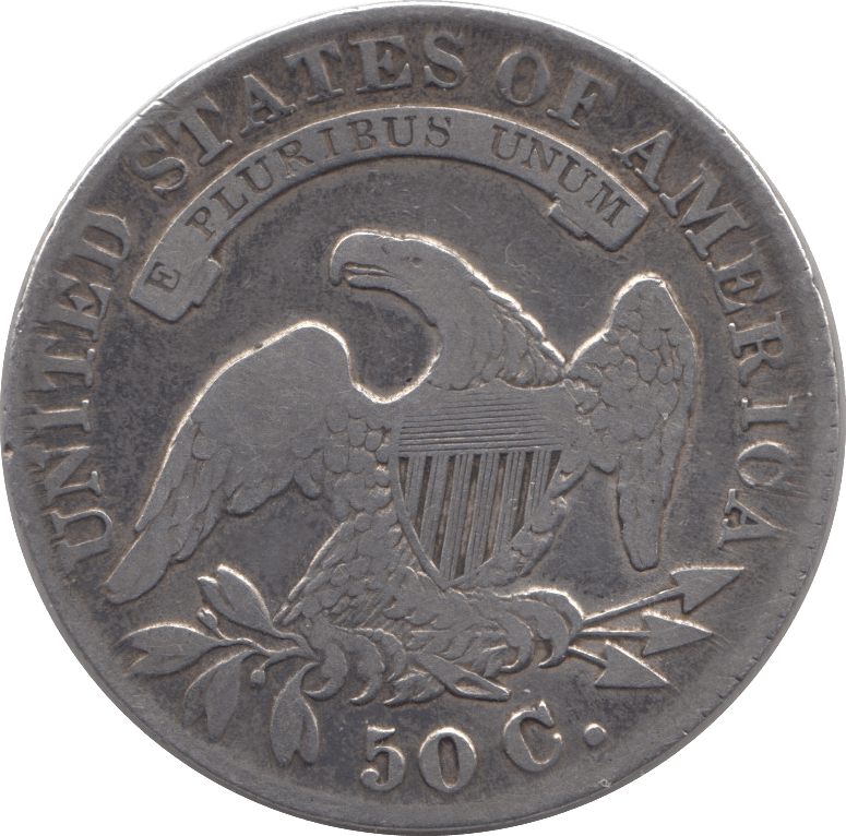 1830 SILVER 50 CENTS USA - SILVER WORLD COINS - Cambridgeshire Coins