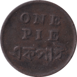 1831 1 PIE BRITISH INDIA - WORLD COINS - Cambridgeshire Coins