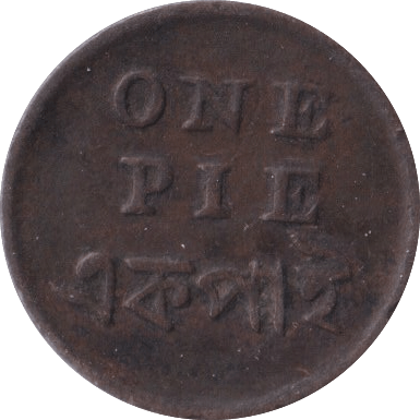 1831 1 PIE BRITISH INDIA - WORLD COINS - Cambridgeshire Coins