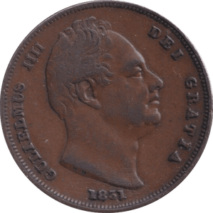 1831 FARTHING ( GF ) - Farthing - Cambridgeshire Coins