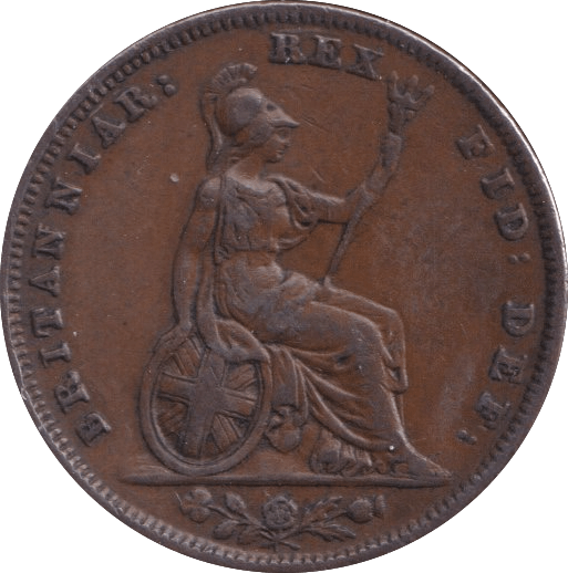 1831 FARTHING ( GF ) - Farthing - Cambridgeshire Coins