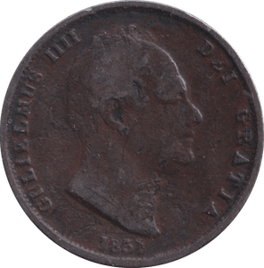 1831 HALFPENNY ( FINE ) - Halfpenny - Cambridgeshire Coins