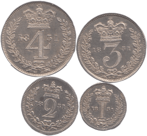 1831 MAUNDY SET WILLIAM IIII - Maundy Set - Cambridgeshire Coins