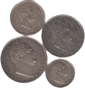 1831 MAUNDY SET WILLIAM IV - Maundy Set - Cambridgeshire Coins